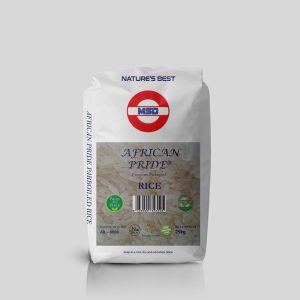 African Pride Parboiled Rice 25kg